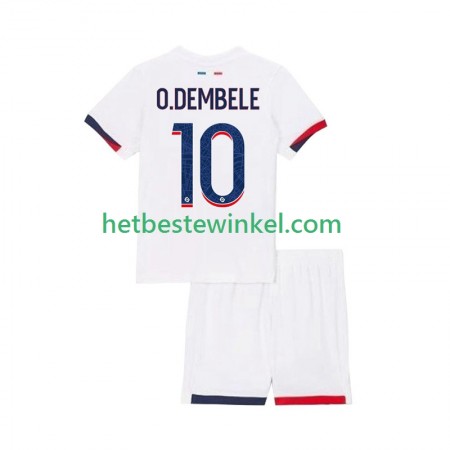 Paris Saint Germain Ousmane Dembele 10 Voetbalshirts Kind Uit 2025-26